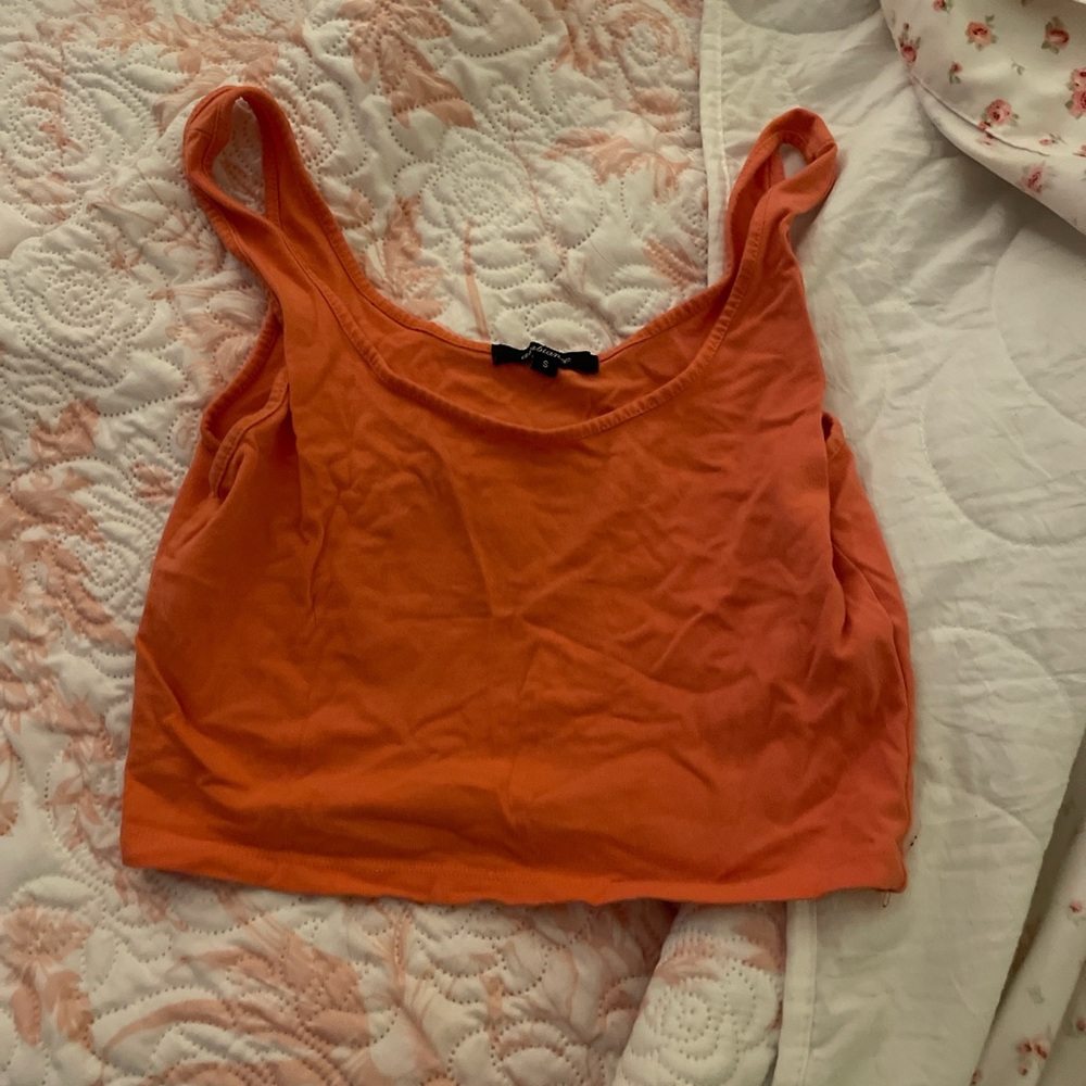 Vibrant Orange Women's Tank Top